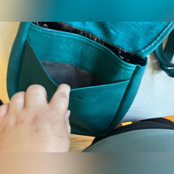 Stickman Leather Molly Penny Turquoise Cowhide - Picture 6 of 11